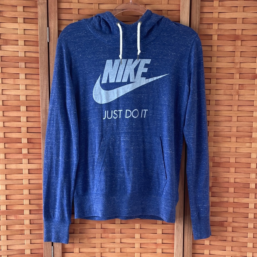 Nike Blue Heather Hoodie